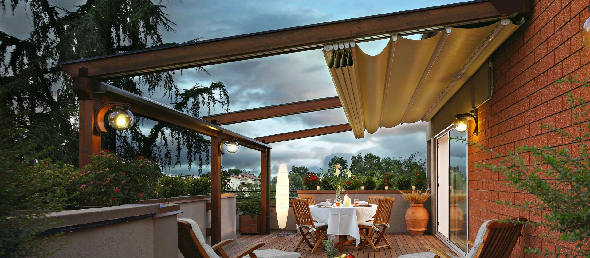 Терраса в загородном доме